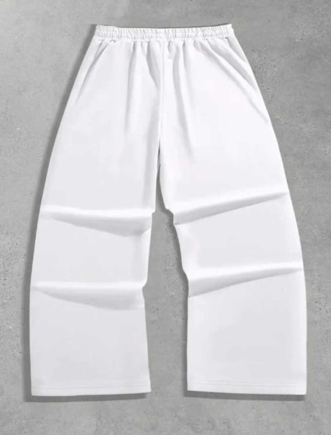 Image of deslizar Graphic Print Men White Track Pants