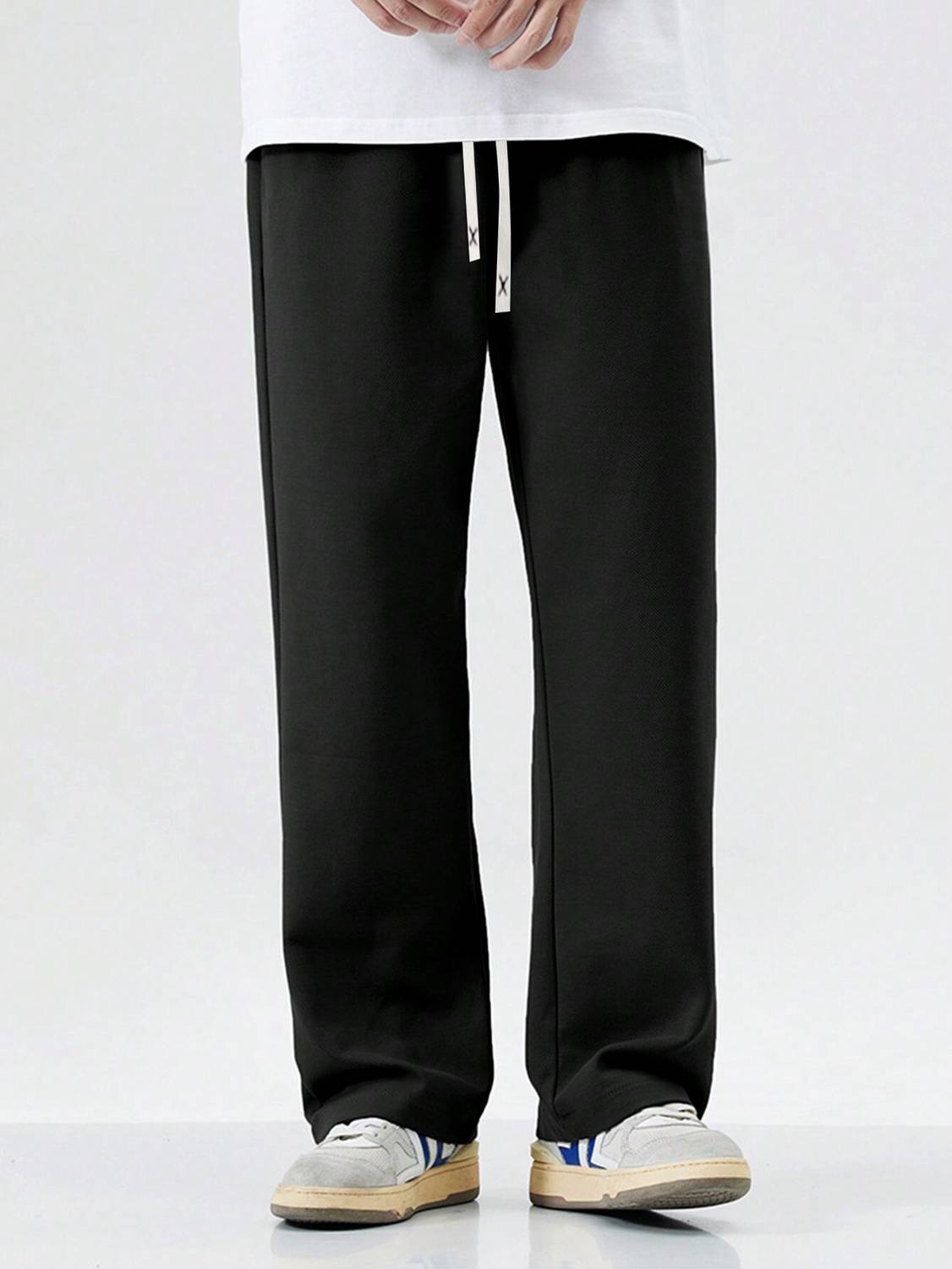 Ogha Men Black Track Pants - Image 2