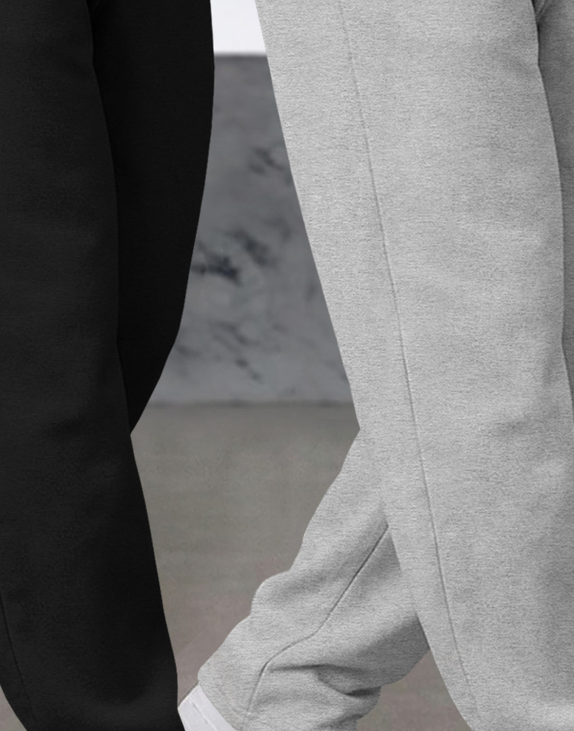 Image of TRIPR Solid Men Black, Grey Track Pants