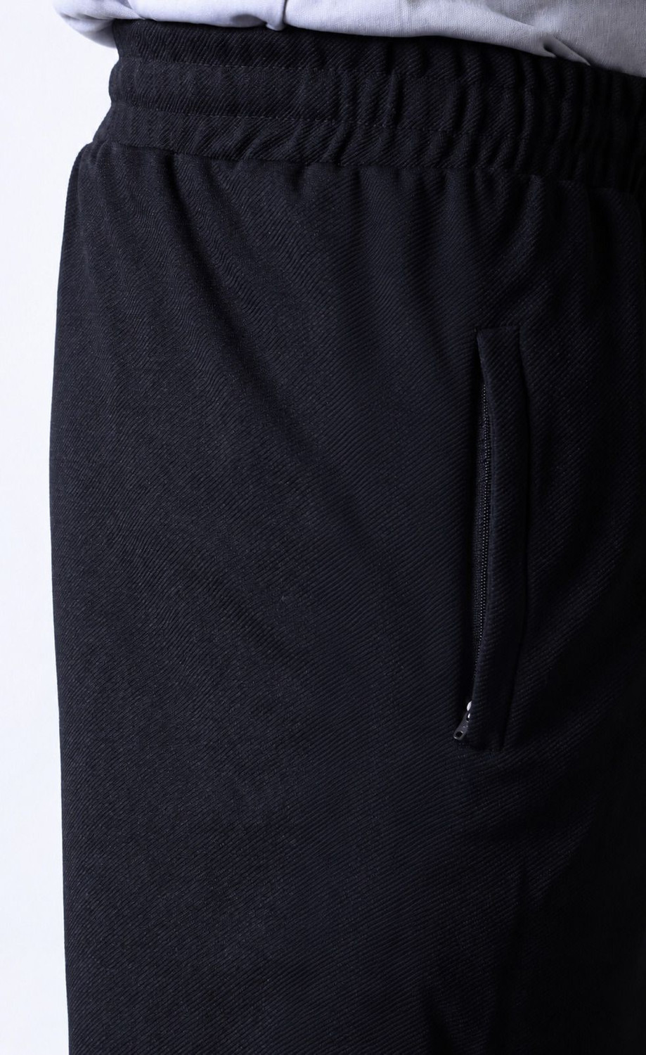 Image of FLYcollection Striped Men Black Track Pants