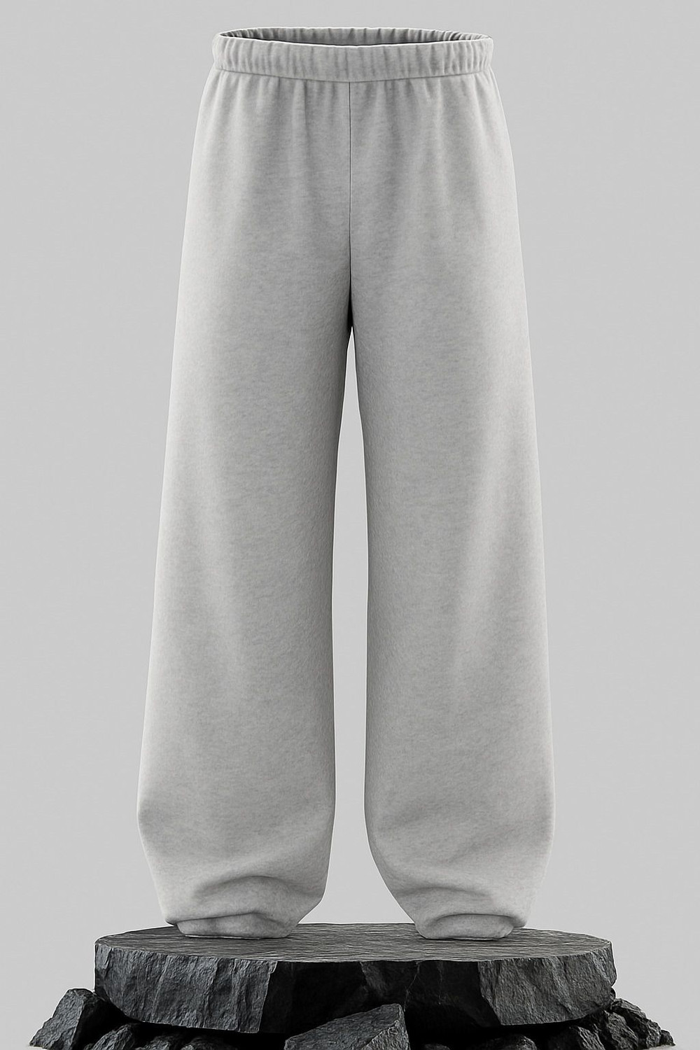 Image of ZEN1FASHION Printed Men Grey Track Pants