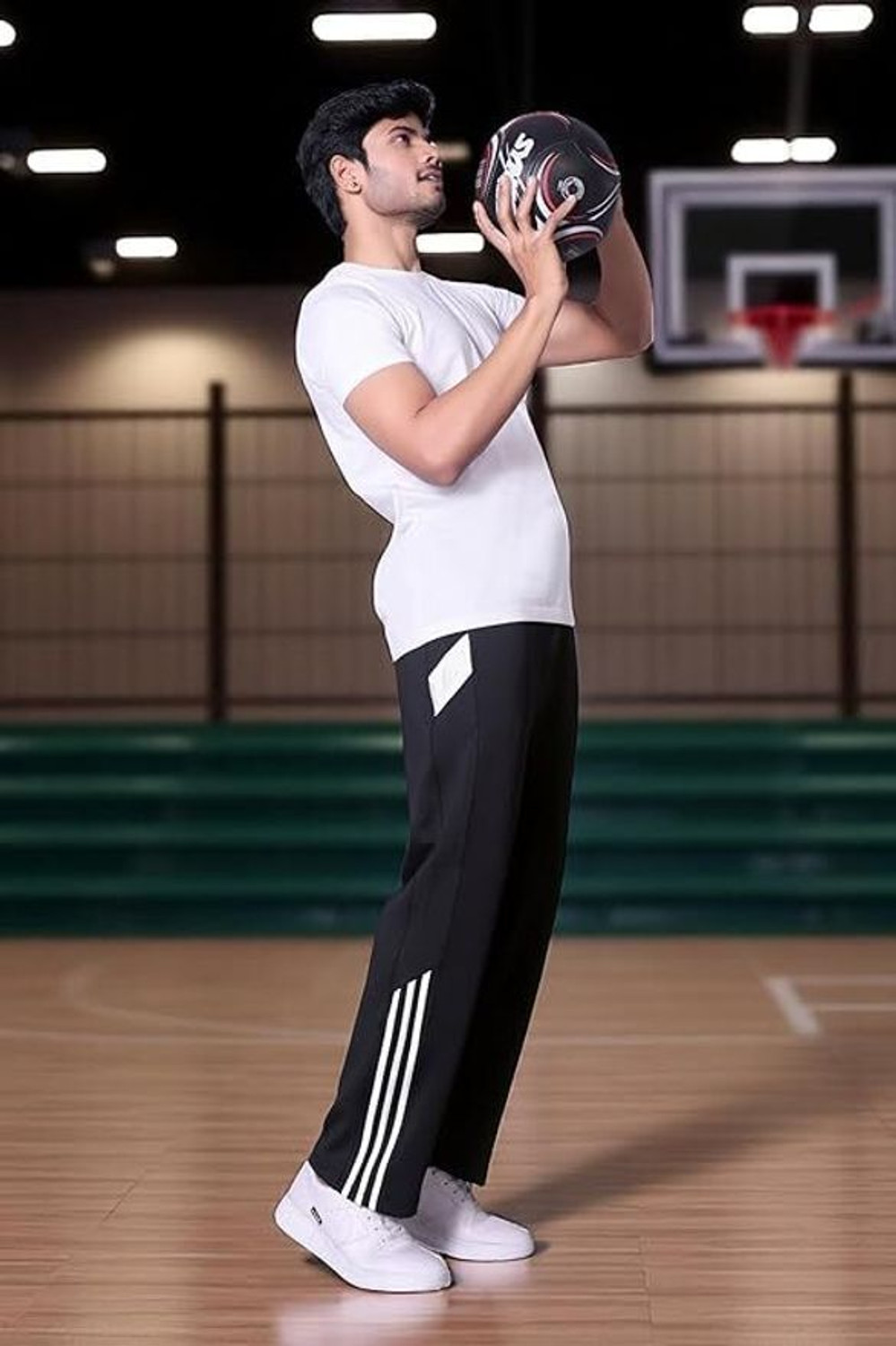 Image of METRONAUT Striped Men Black Track Pants
