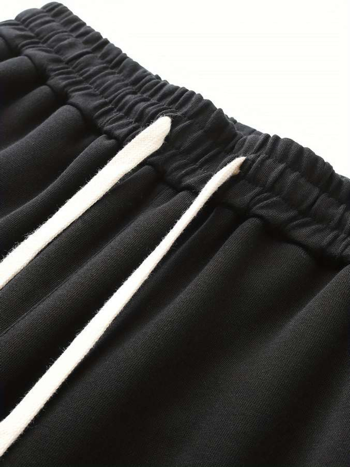 Image of FLYcollection Striped Men Black Track Pants