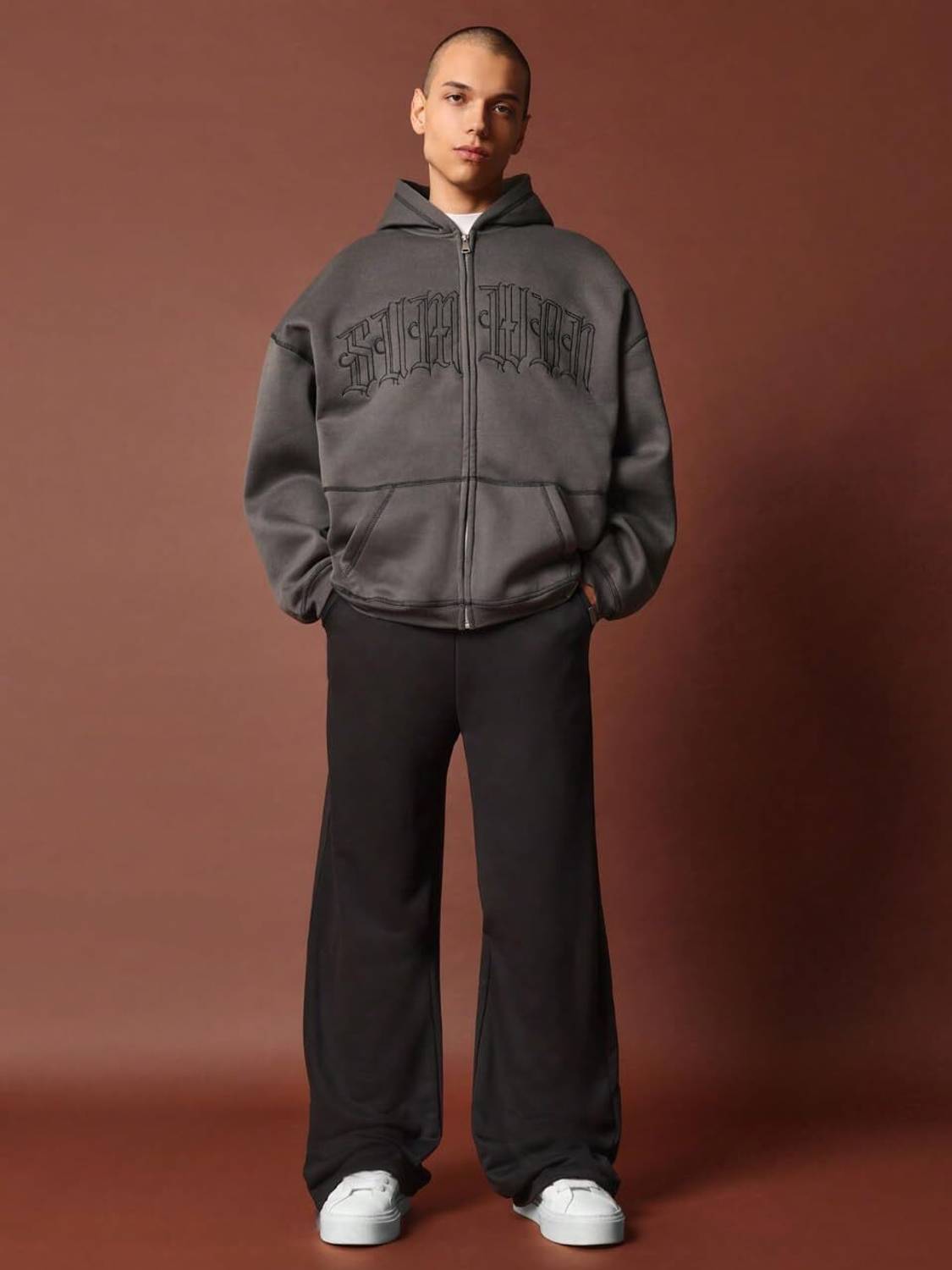 Dockstreet Men Black Track Pants - Image 1