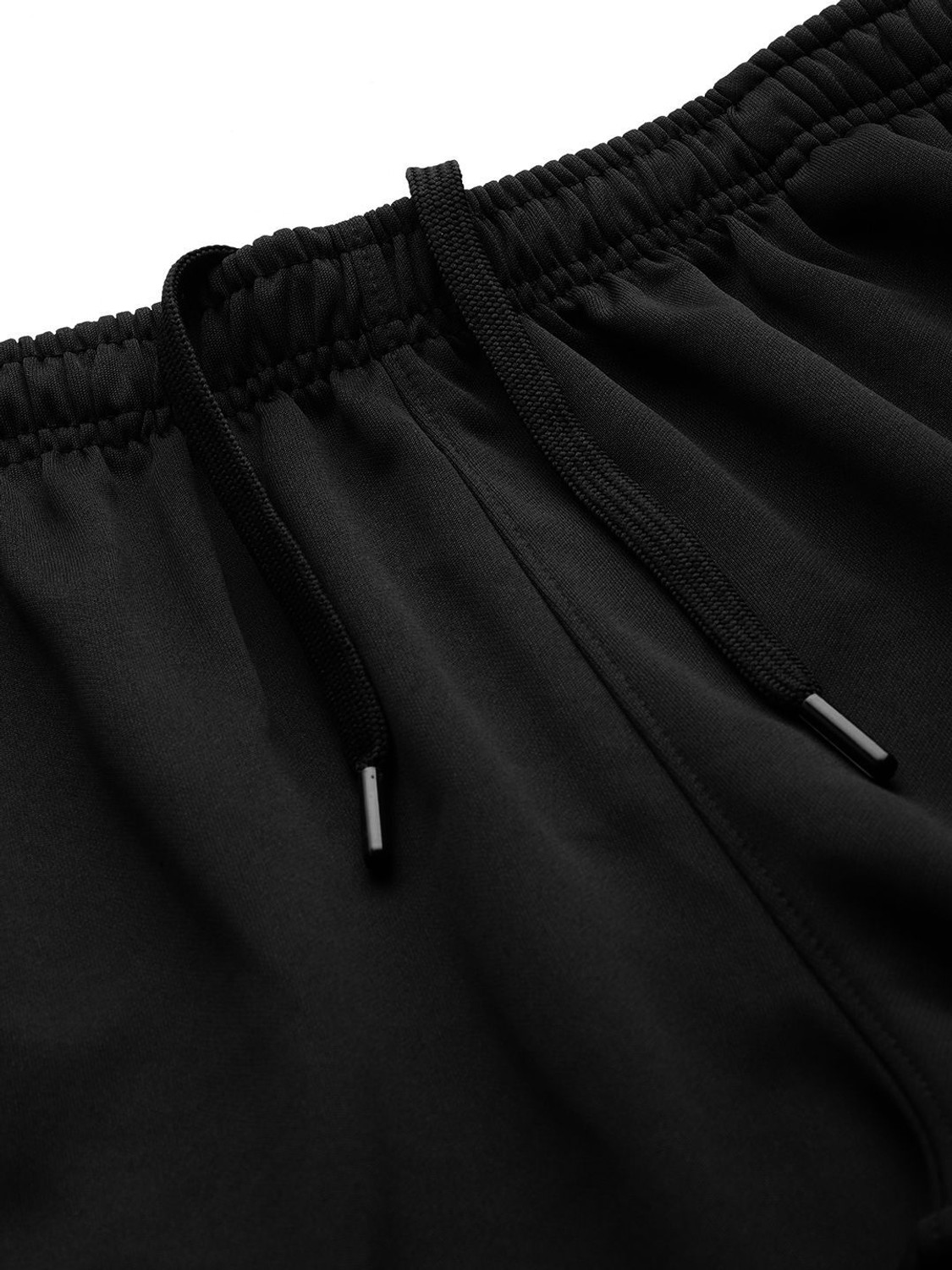 Image of HRX by Hrithik Roshan Men Solid Black Track Pants