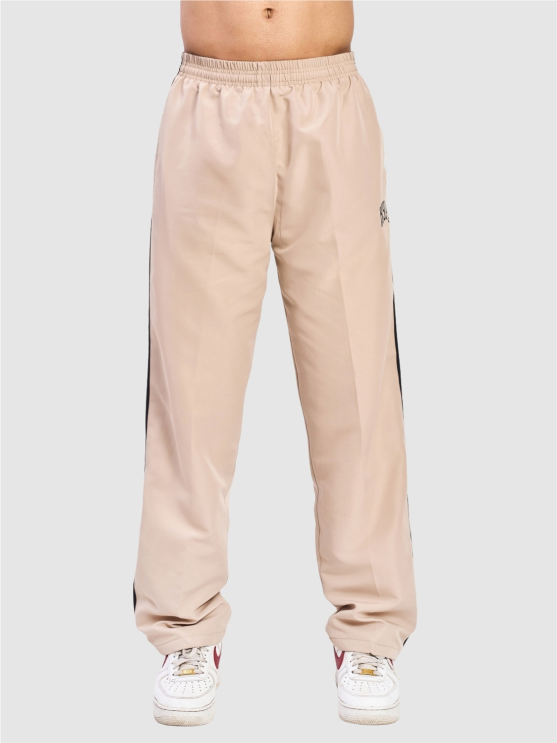 Image of HYPD Striped Men Beige Track Pants