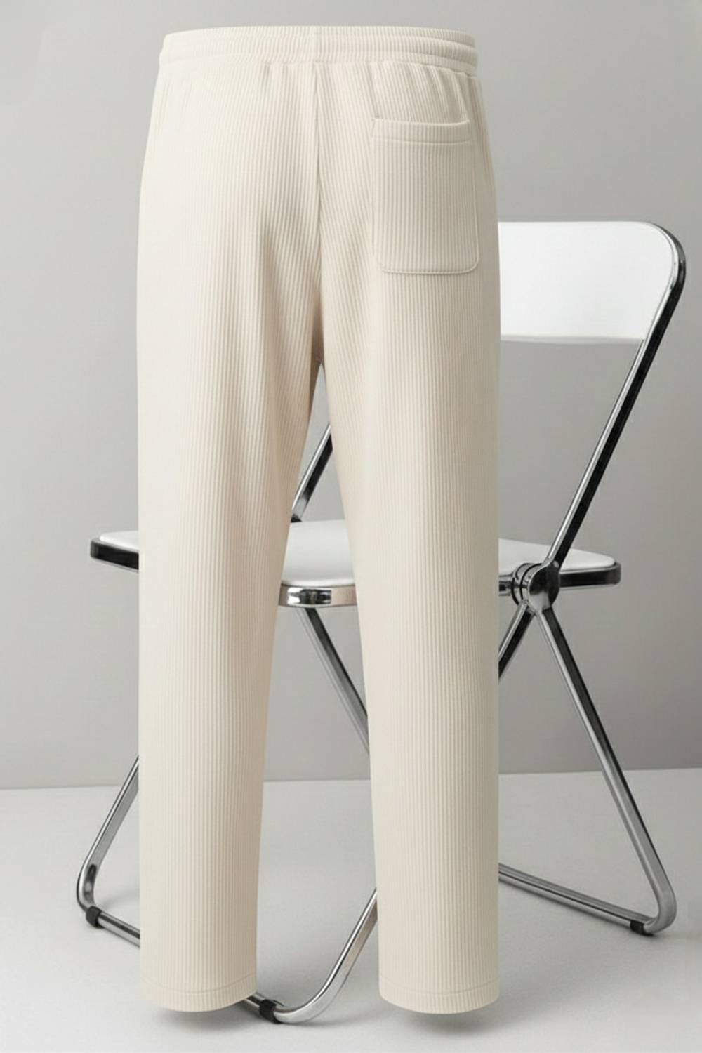 rk hub Men Beige Track Pants - Image 3