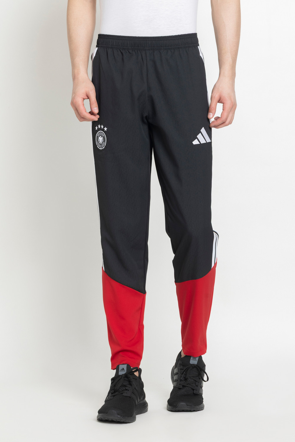 Image of ADIDAS Official FIFA World Cup Germany Printed Men Black Track Pants