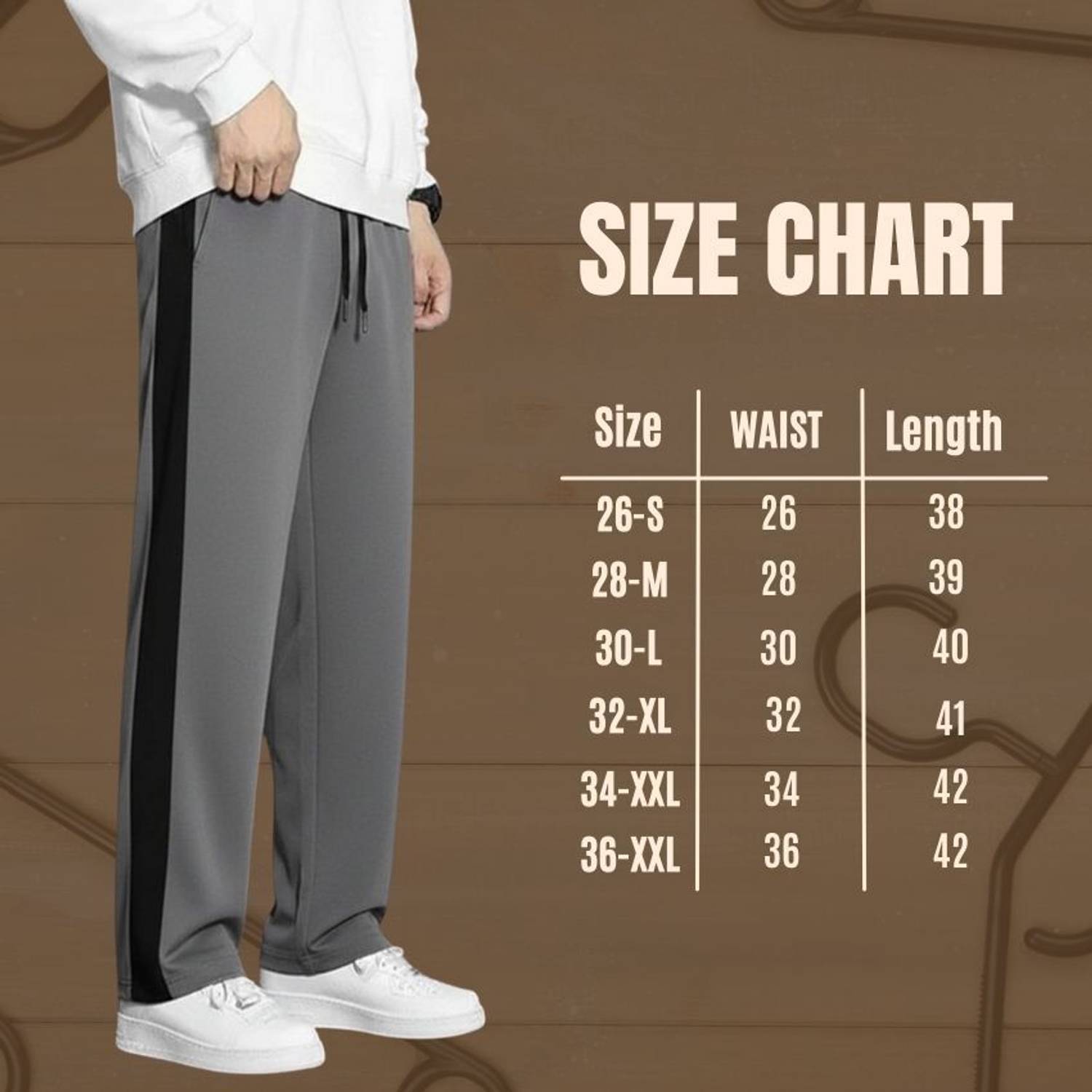 Vcloths Solid Men Grey Black Track Pants Pack of 2 - Image 5