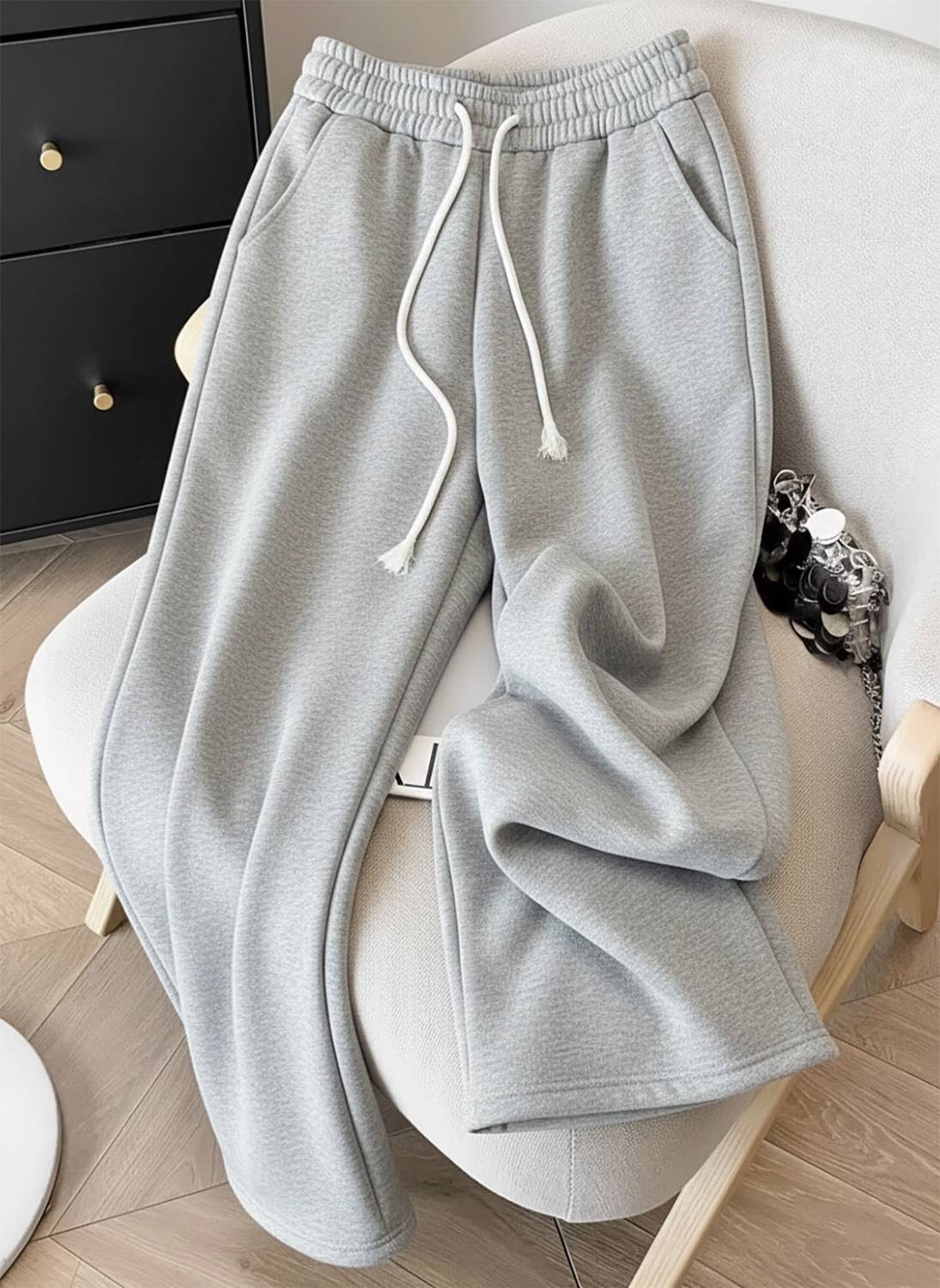 PRAVAHA Grey Track Pants - Image 1