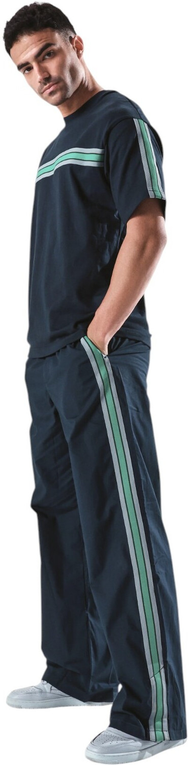 Image of RARE RABBIT Solid Men Dark Blue Track Pants
