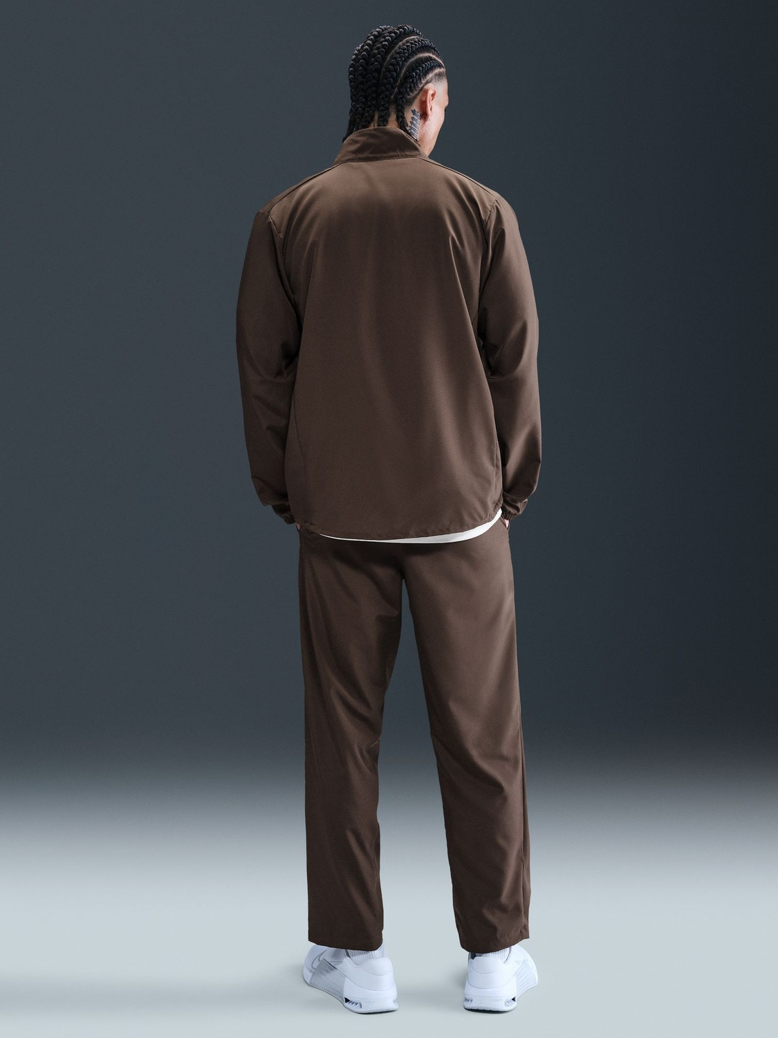 Image of NIKE Solid Men Brown Track Pants