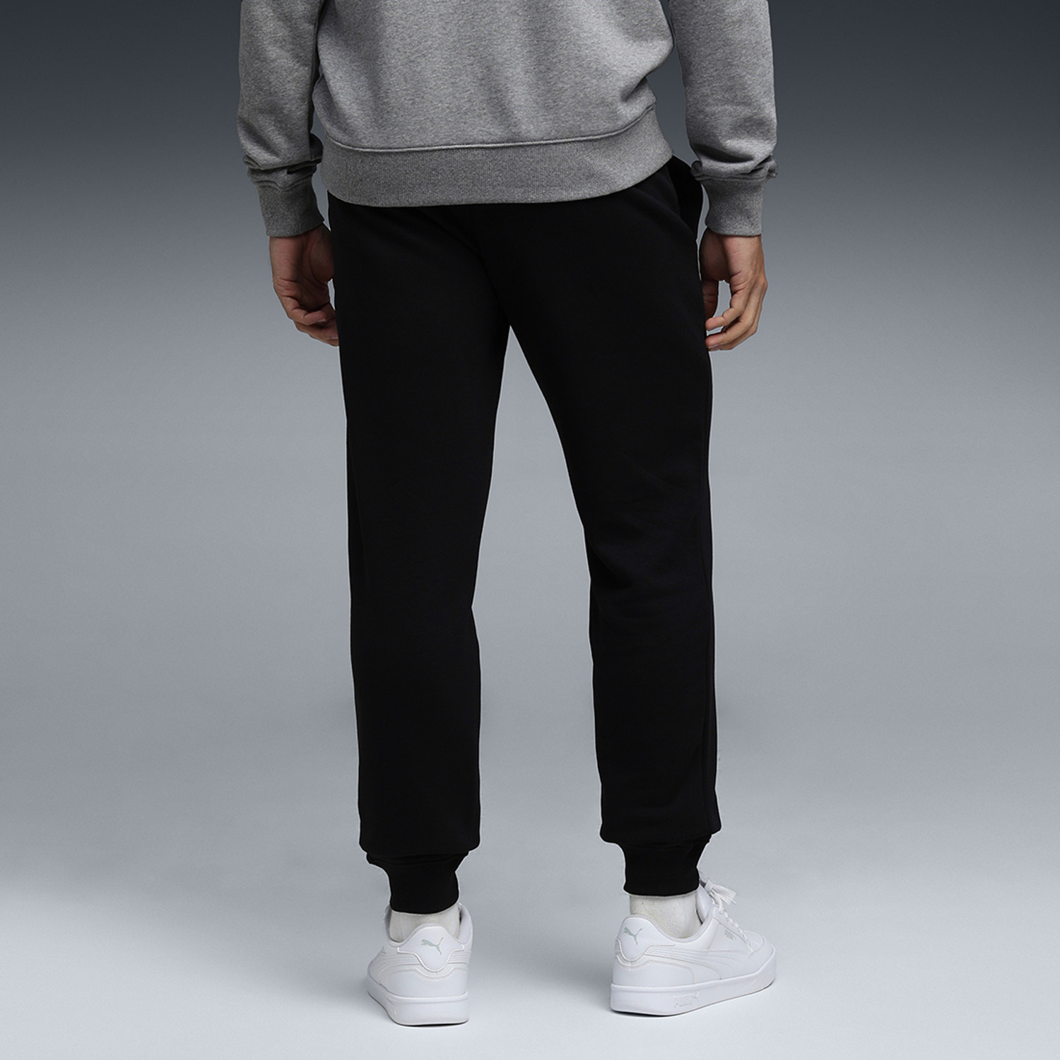 Image of PUMA Printed Men Black Track Pants