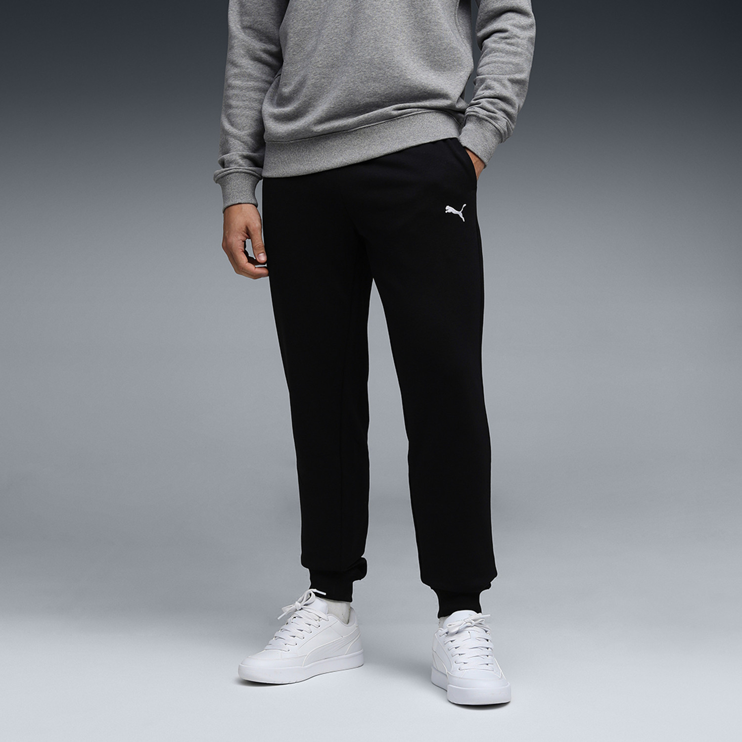 Image of PUMA Printed Men Black Track Pants