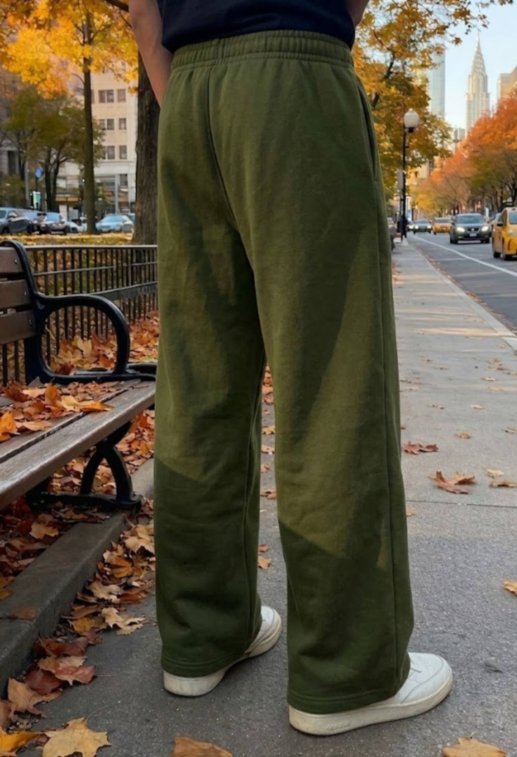 Dockstreet Men Green Track Pants - Image 2