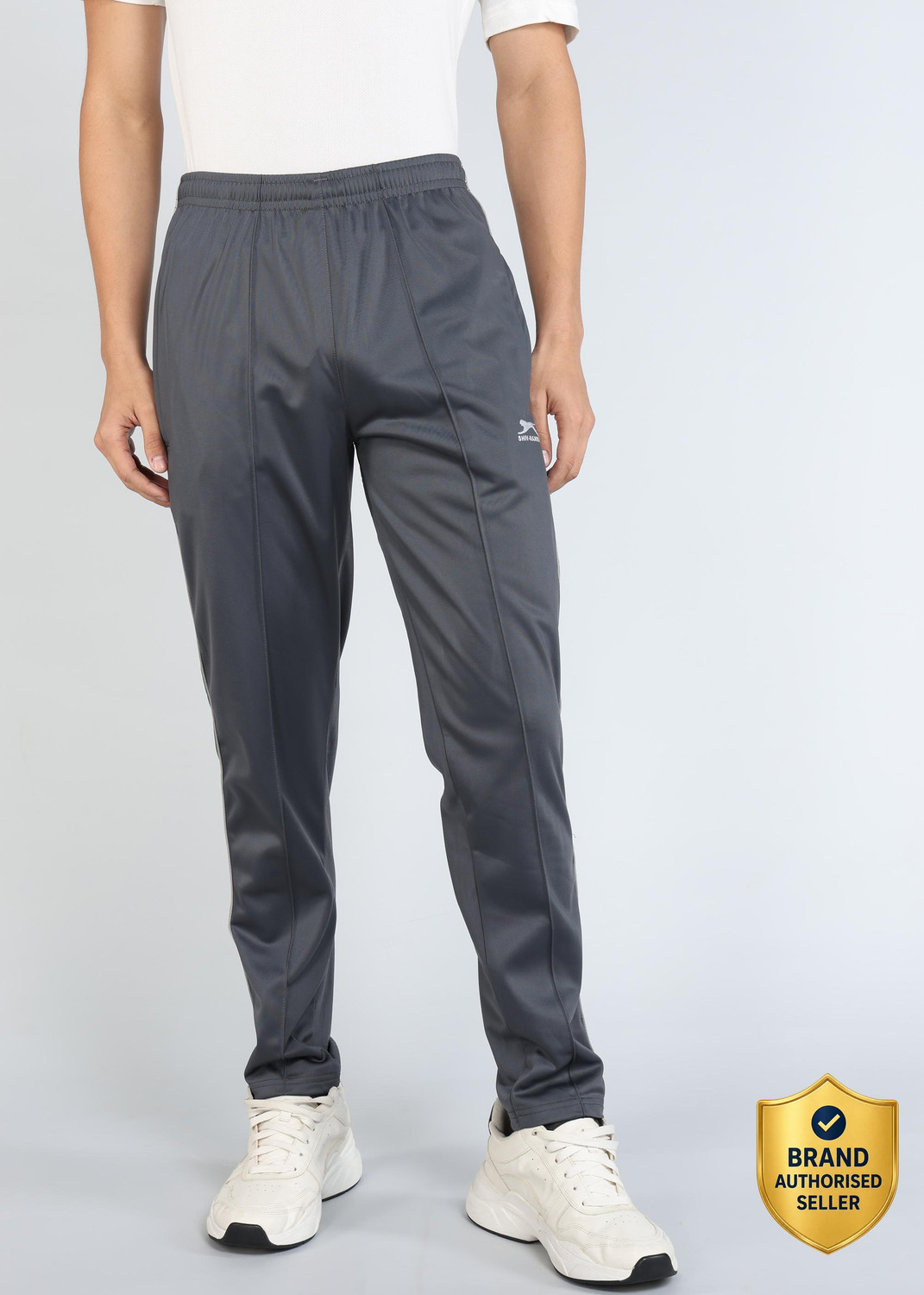 Image of Shiv Naresh Solid Men Grey Track Pants