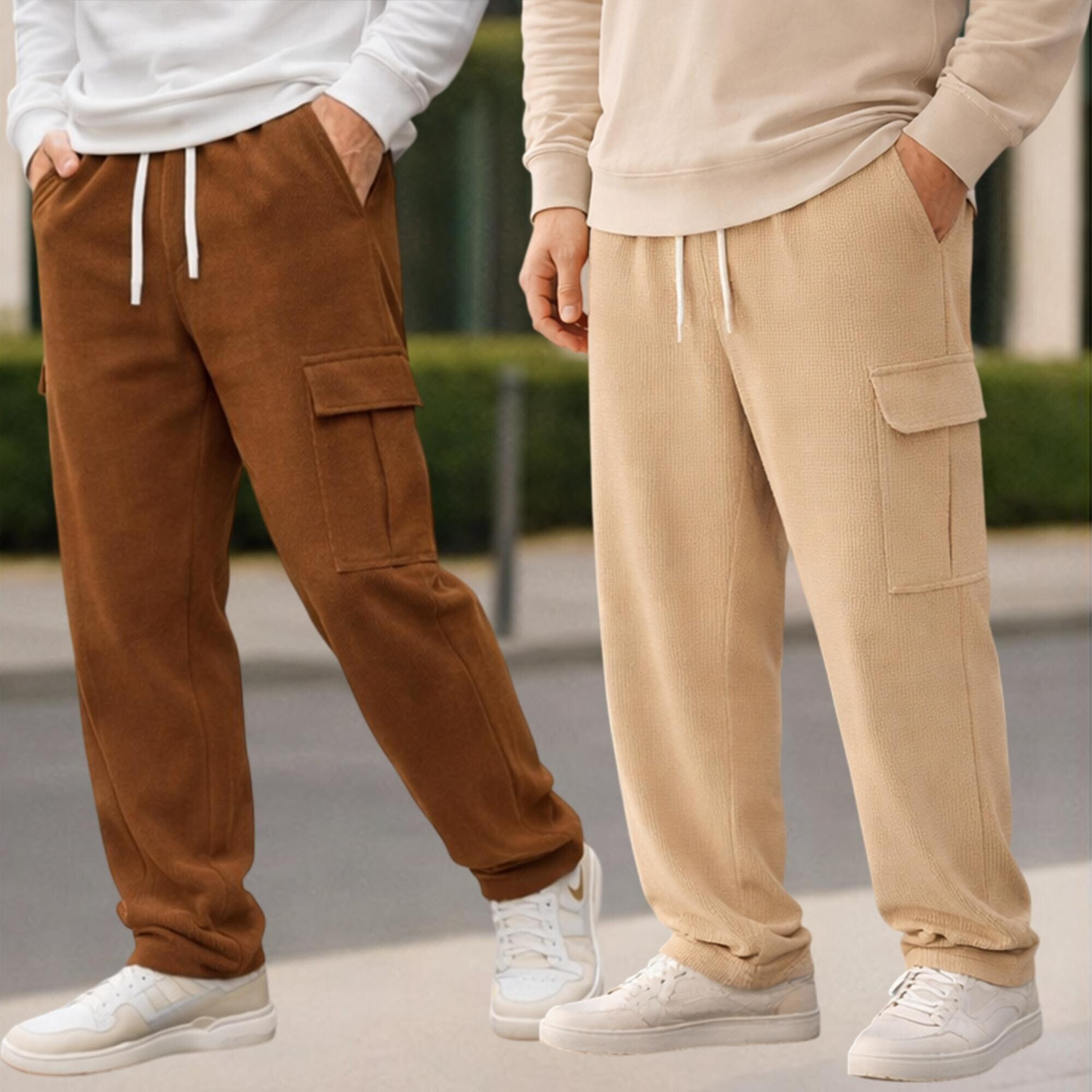 Image of METRONAUT Printed Men Multicolor Track Pants