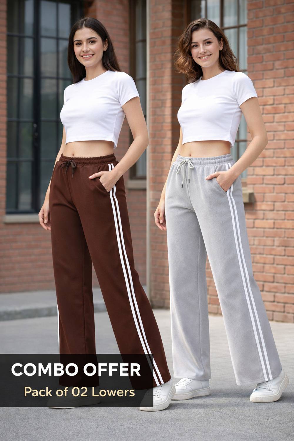 Amaira Fashion Solid Women Multicolor Track Pants