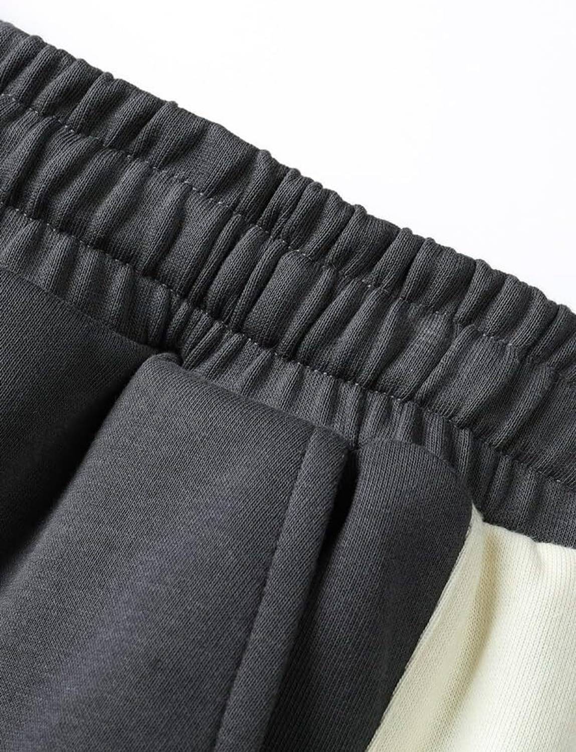 Urban Dude Colorblock Men Black Track Pants - Image 5