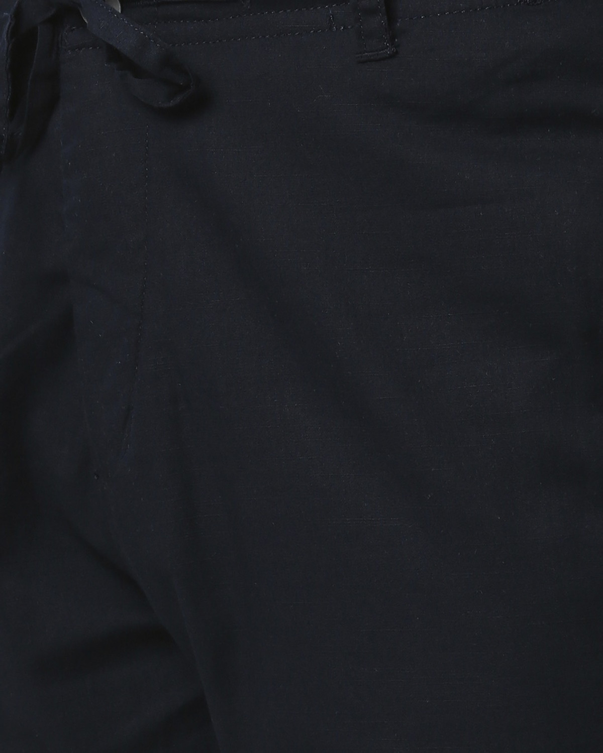 Image of BEWAKOOF Solid Men Black Track Pants