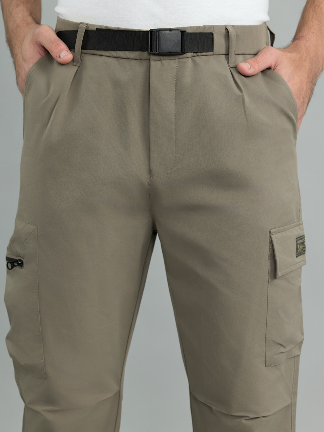 Image of MONTE CARLO Solid Men Brown Track Pants