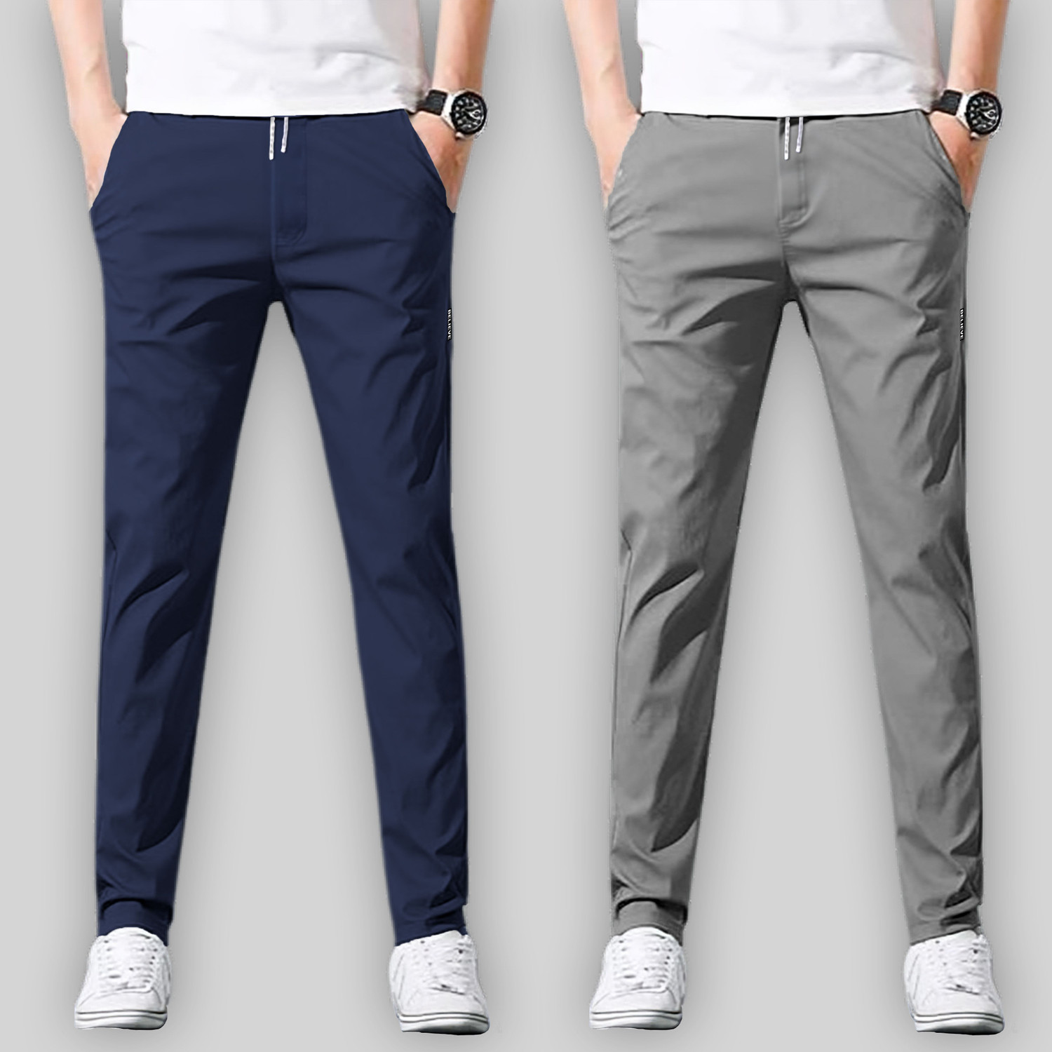 Image of Joggers Park Printed Men Multicolor Track Pants