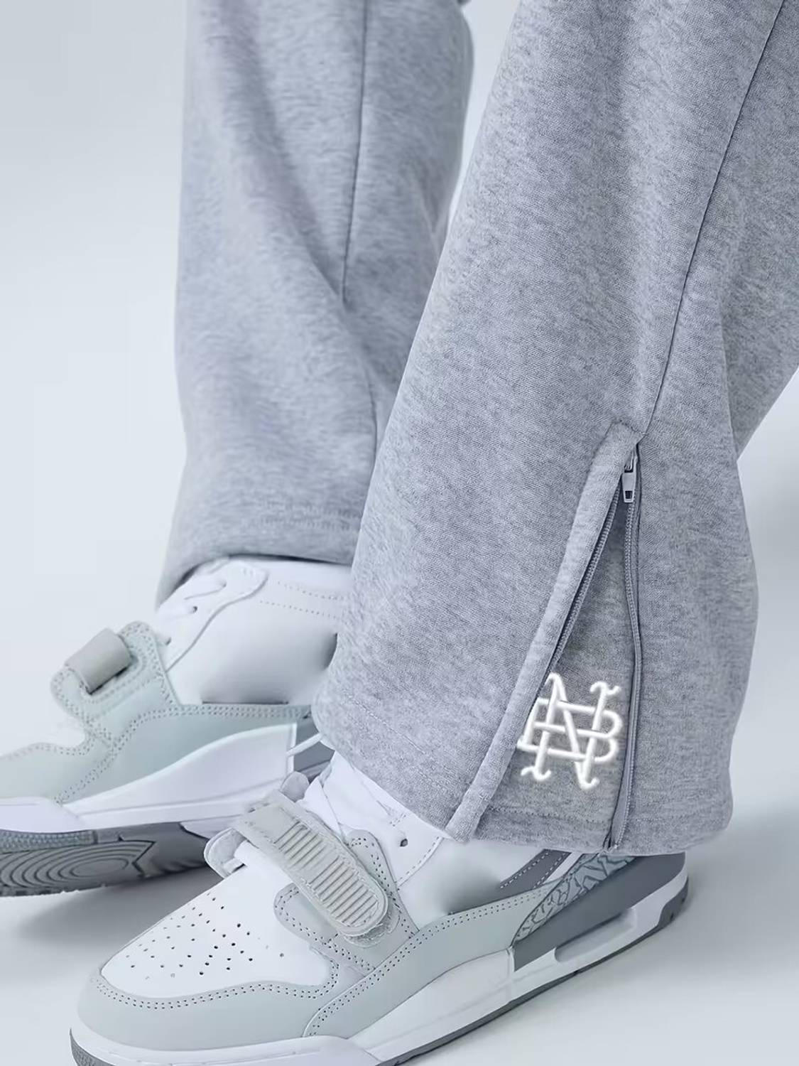 METRONAUT Men Grey Track Pants - Image 4