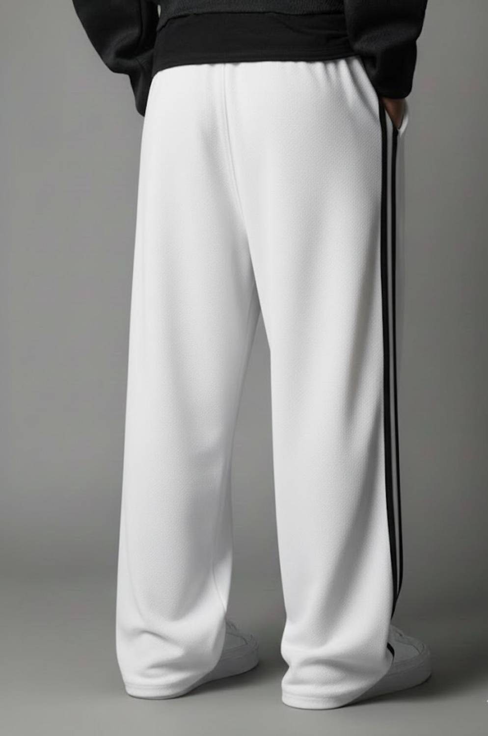 Dockstreet Striped Multicolor Track Pants - Image 4