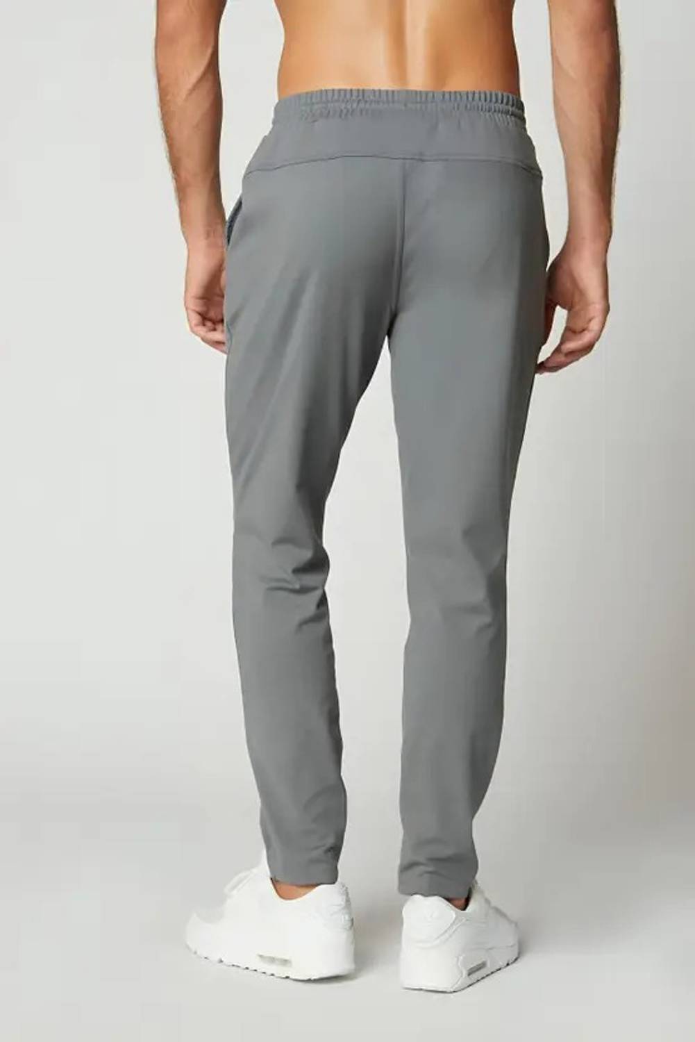 Calm Down Solid Men & Women Grey Track Pants