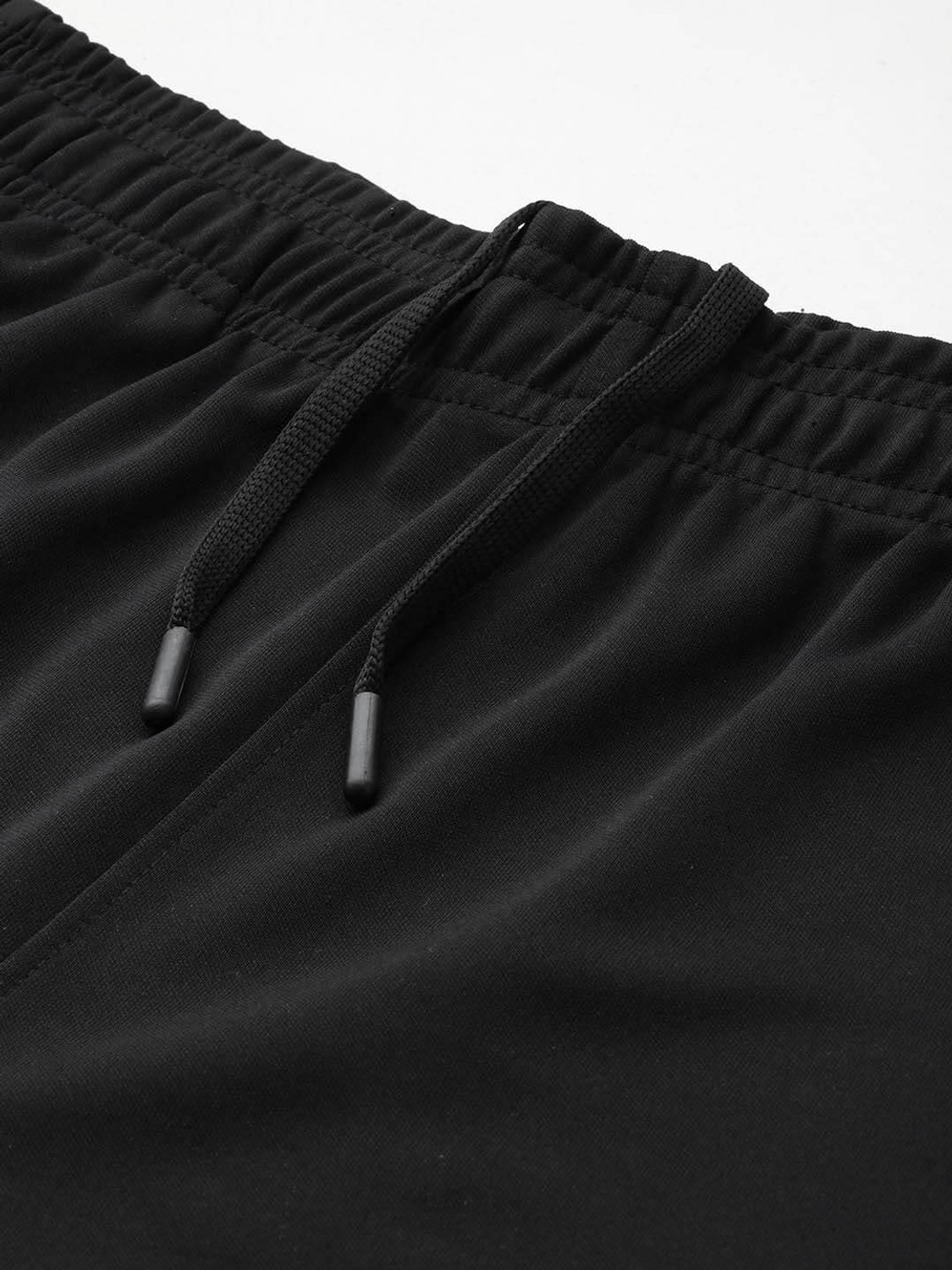 Image of HRX by Hrithik Roshan Solid Men Black Track Pants