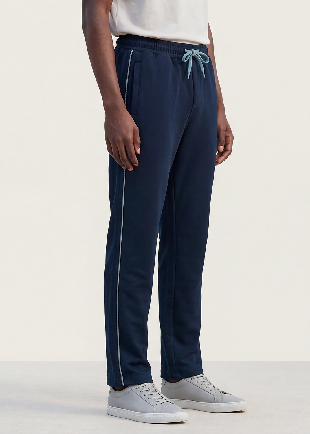 Image of KILLER Colorblock Men Dark Blue Track Pants