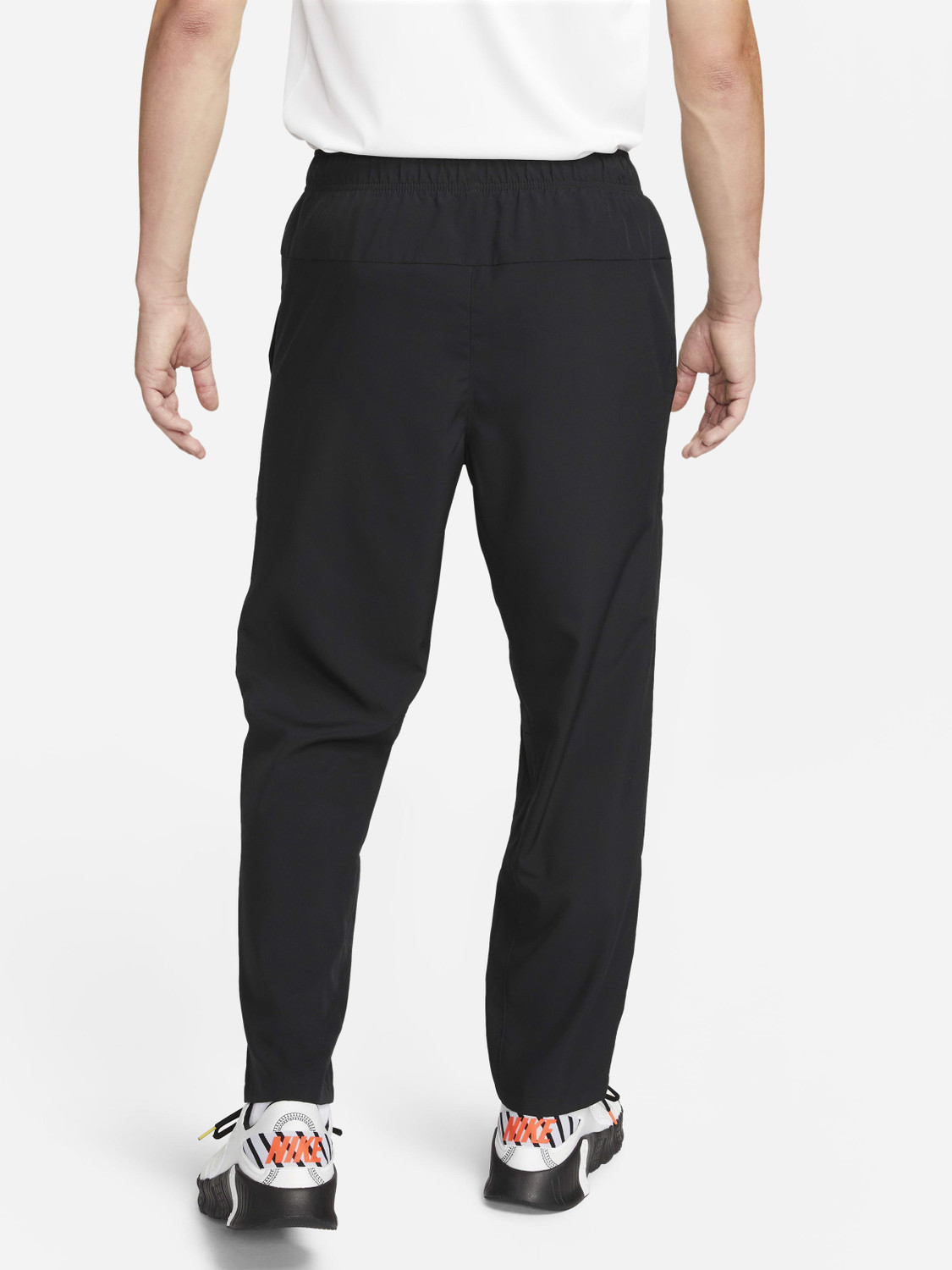 Image of NIKE Solid Men Black Track Pants