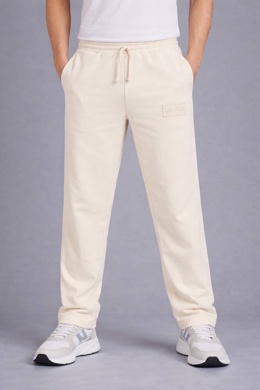 METRONAUT Men White Track Pants - Image 1