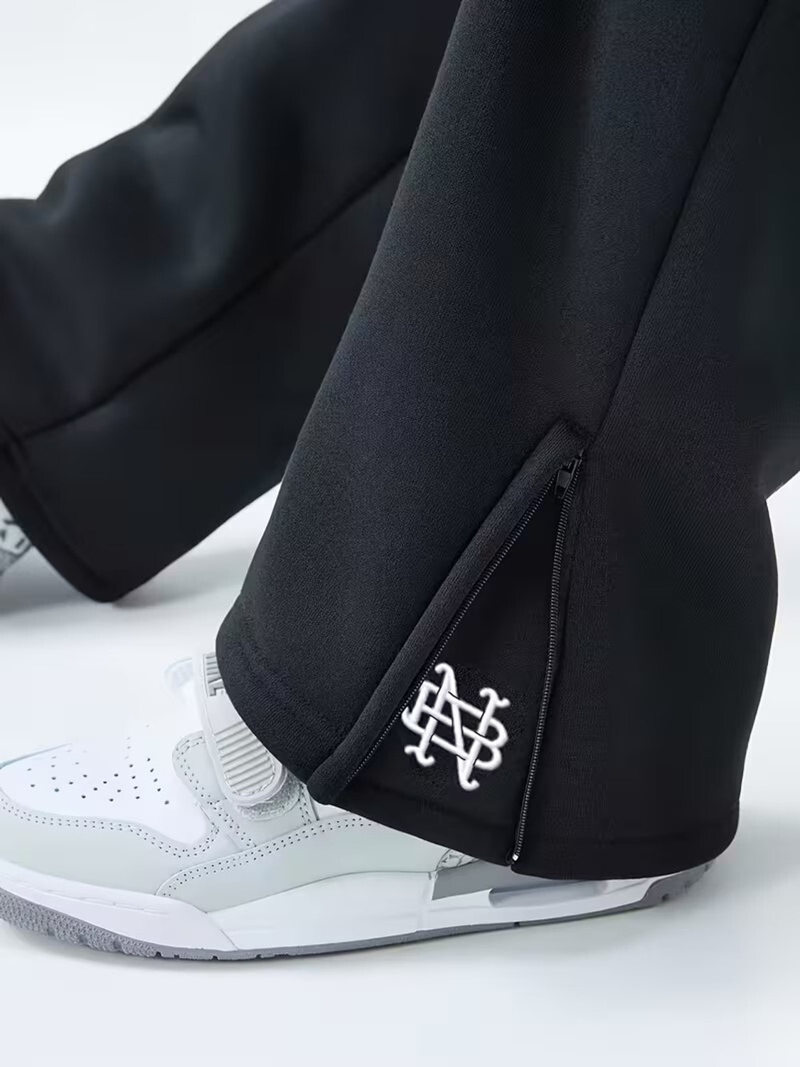 Image of METRONAUT Printed Men Black Track Pants