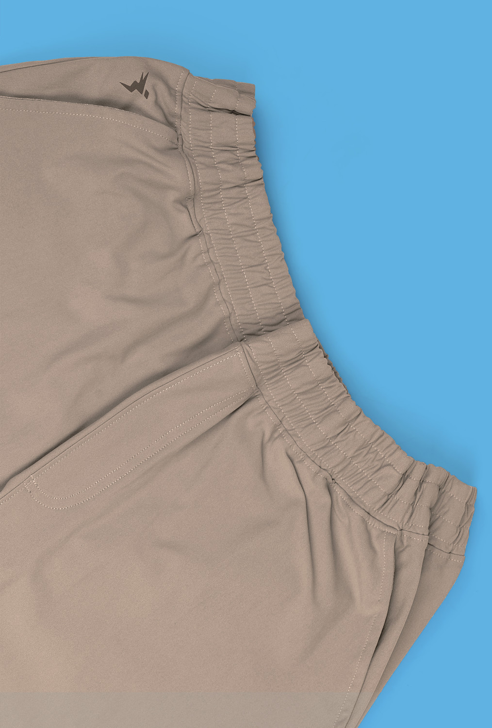 Image of TECHNOSPORT Solid Men Beige Track Pants