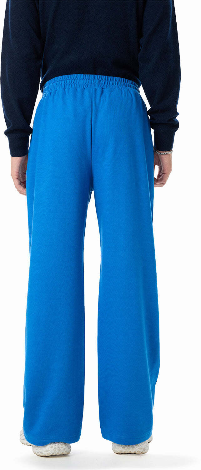 Image of Bonkers Corner Men Solid Blue Track Pants