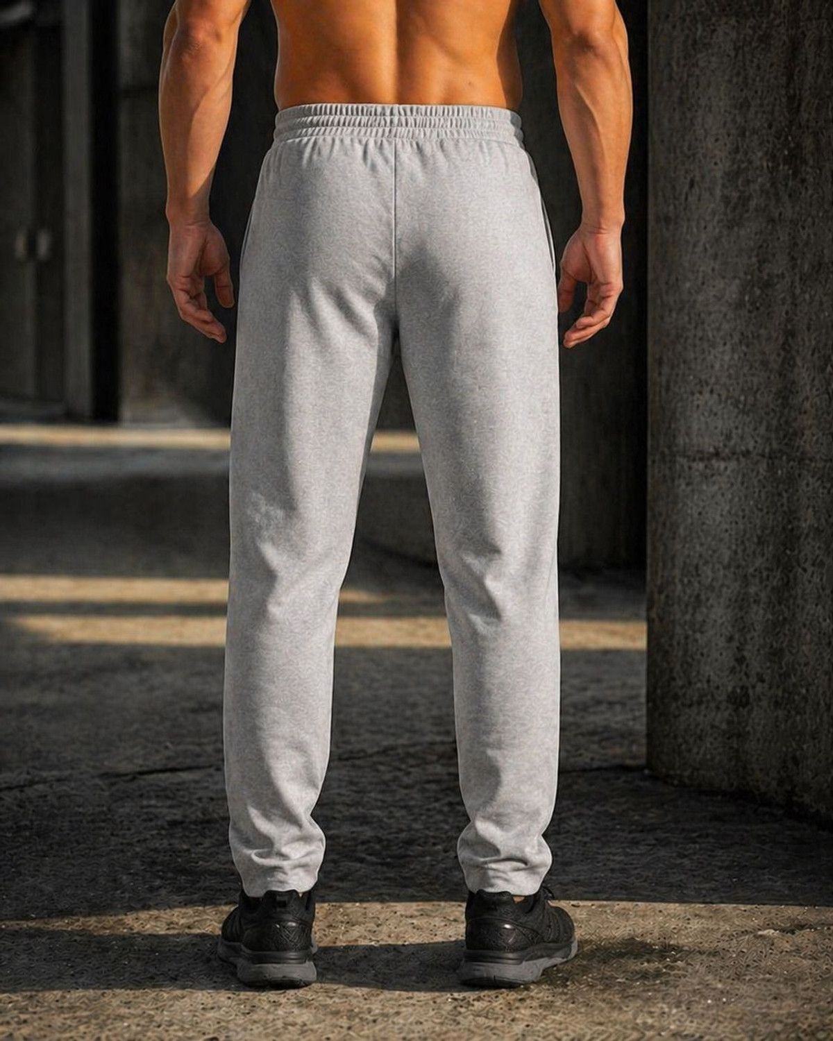 Image of TENRUN Solid Men Multicolor Track Pants