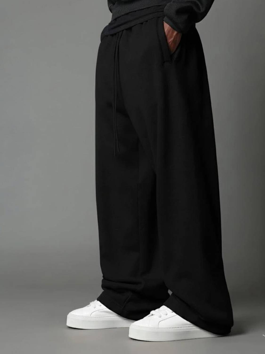 Laitinen Men Black Track Pants - Image 1