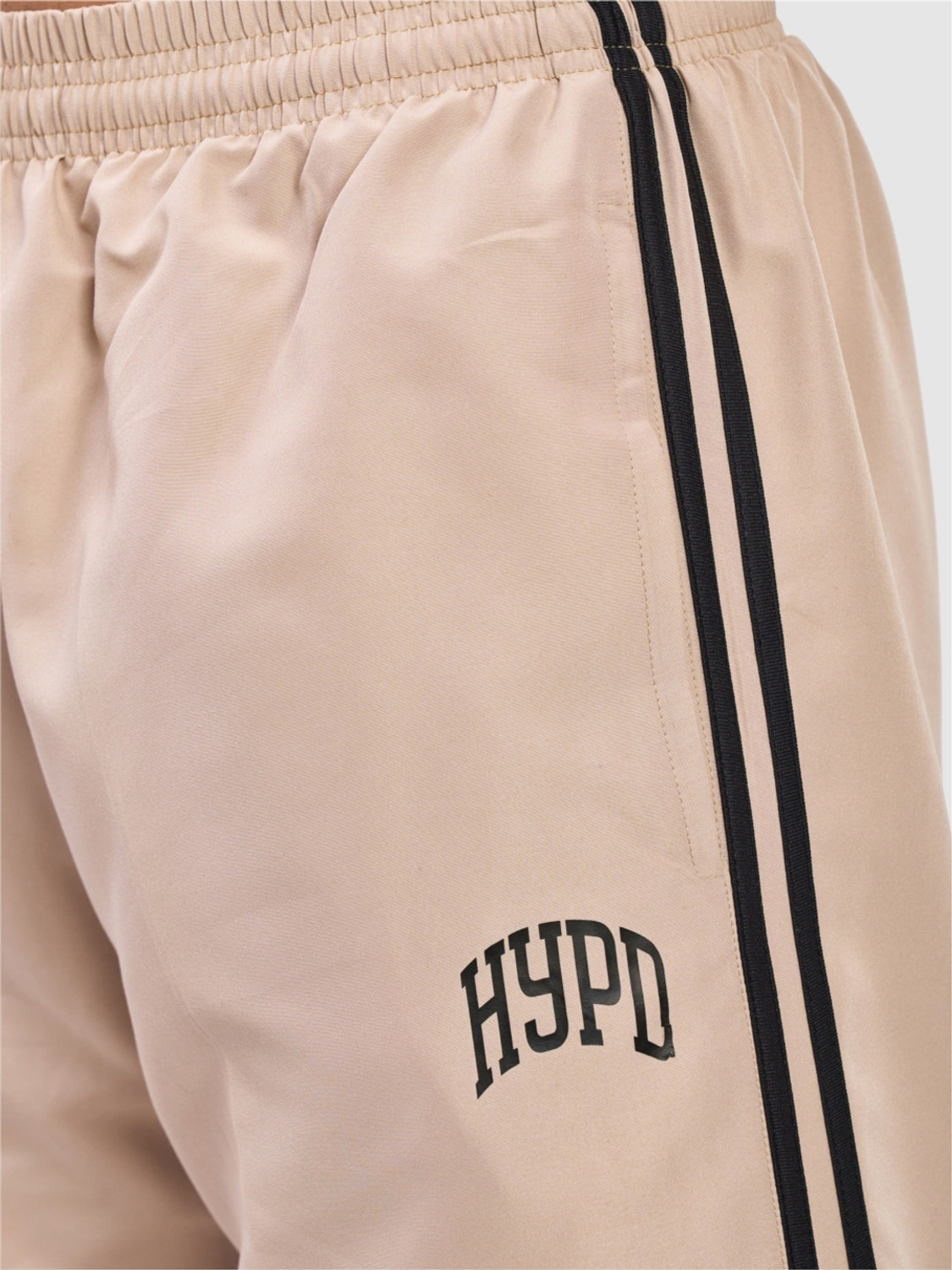Image of HYPD Striped Men Beige Track Pants