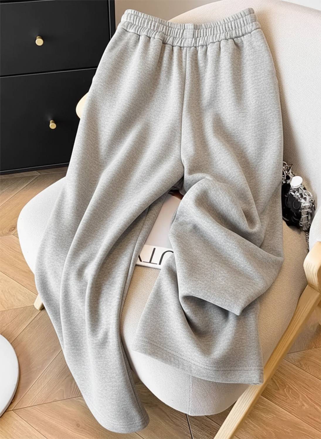 PRAVAHA Grey Track Pants - Image 2
