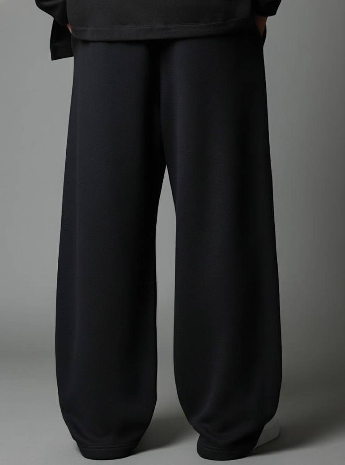 Men Loose Fit Multicolor Cotton Blend Trousers - Image 1