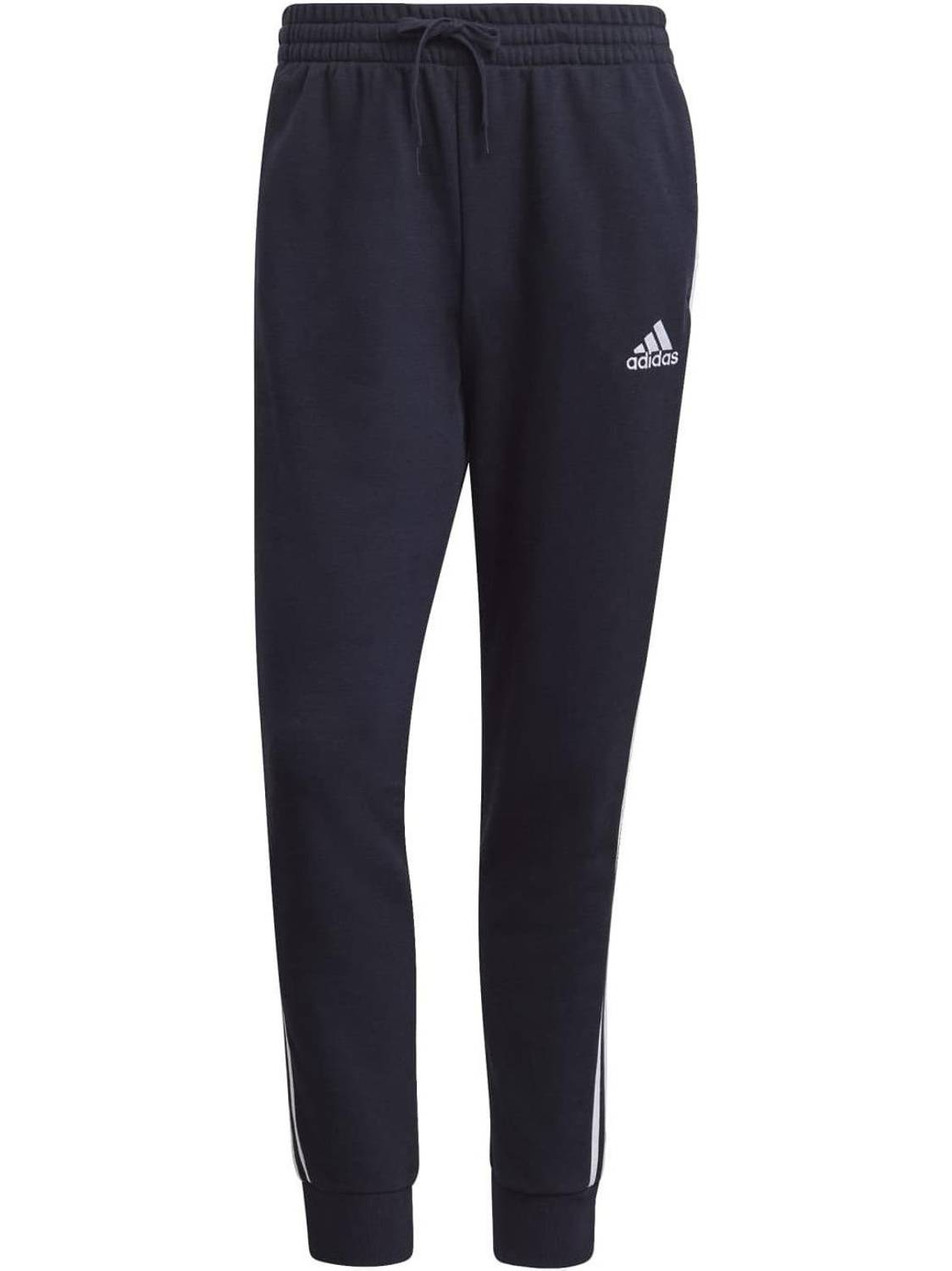 ADIDAS Striped Men Blue Track Pants