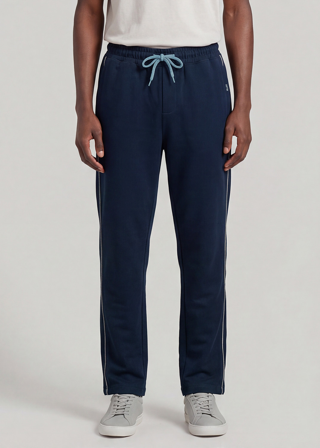 Image of KILLER Colorblock Men Dark Blue Track Pants