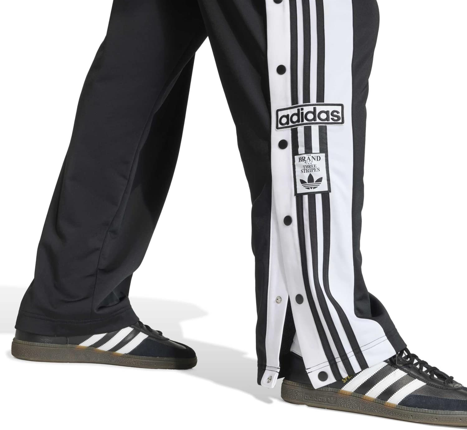 Image of ADIDAS ORIGINALS Colorblock Men Black Track Pants