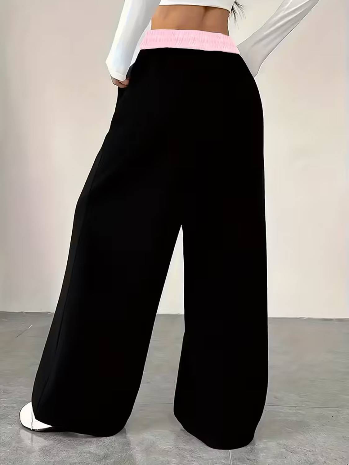Clothmaster Printed Women Black Track Pants - Image 2