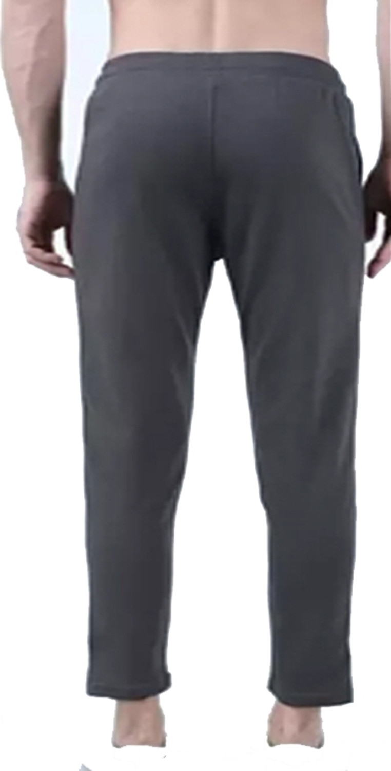 Image of mfb Solid Men Black, Grey Track Pants