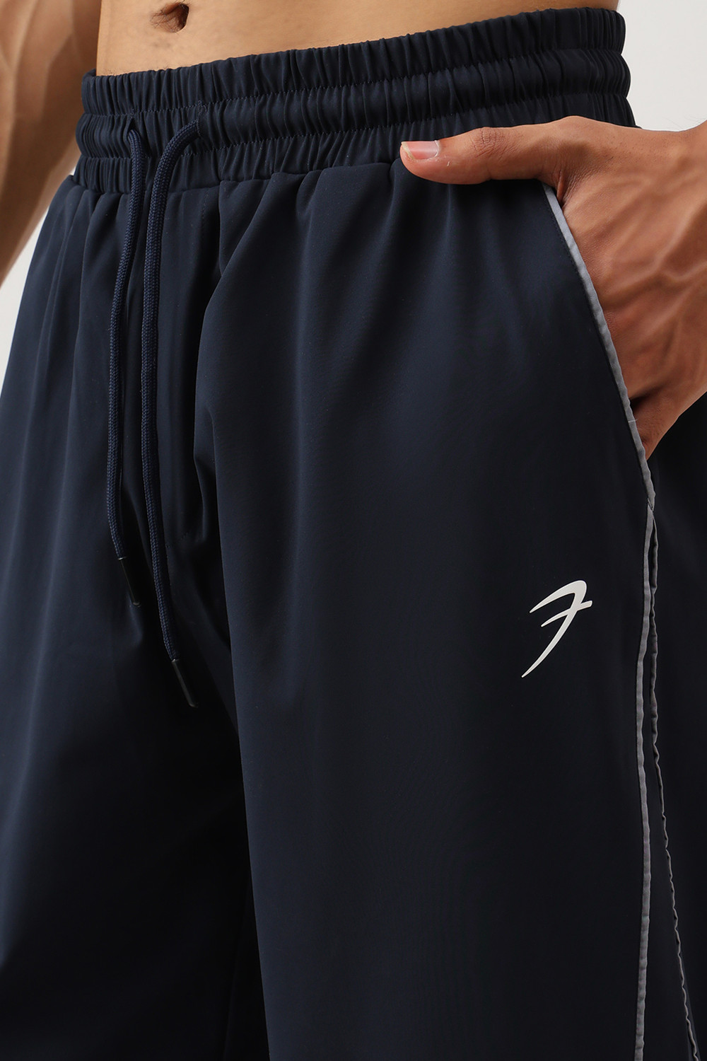 Image of FuaarK Solid Men Multicolor Track Pants