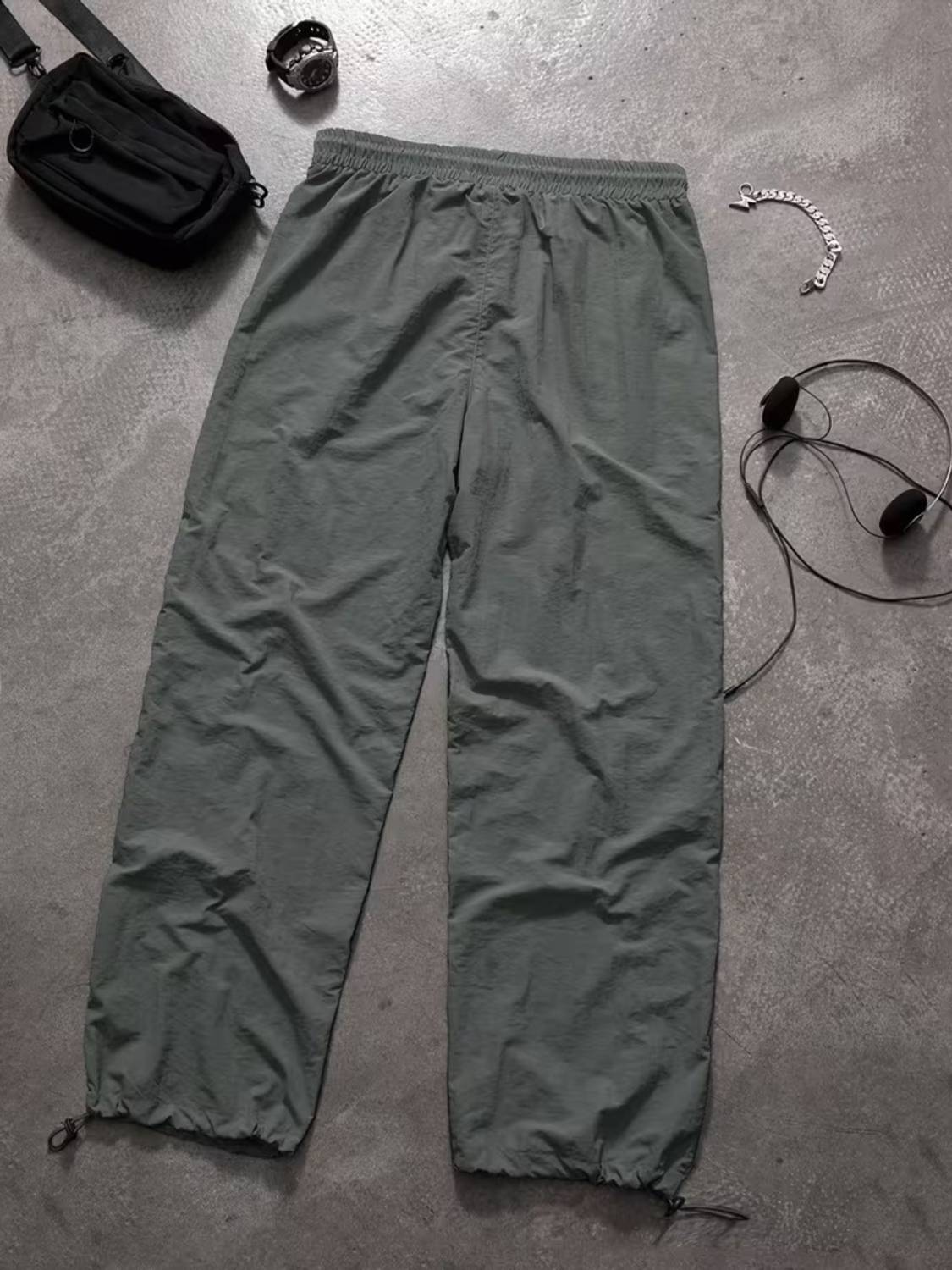 Povaxpo Printed Grey Men's Track Pants - Image 5