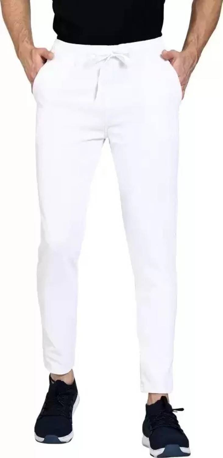 ERAGON FASHION Solid Men White Track Pants
