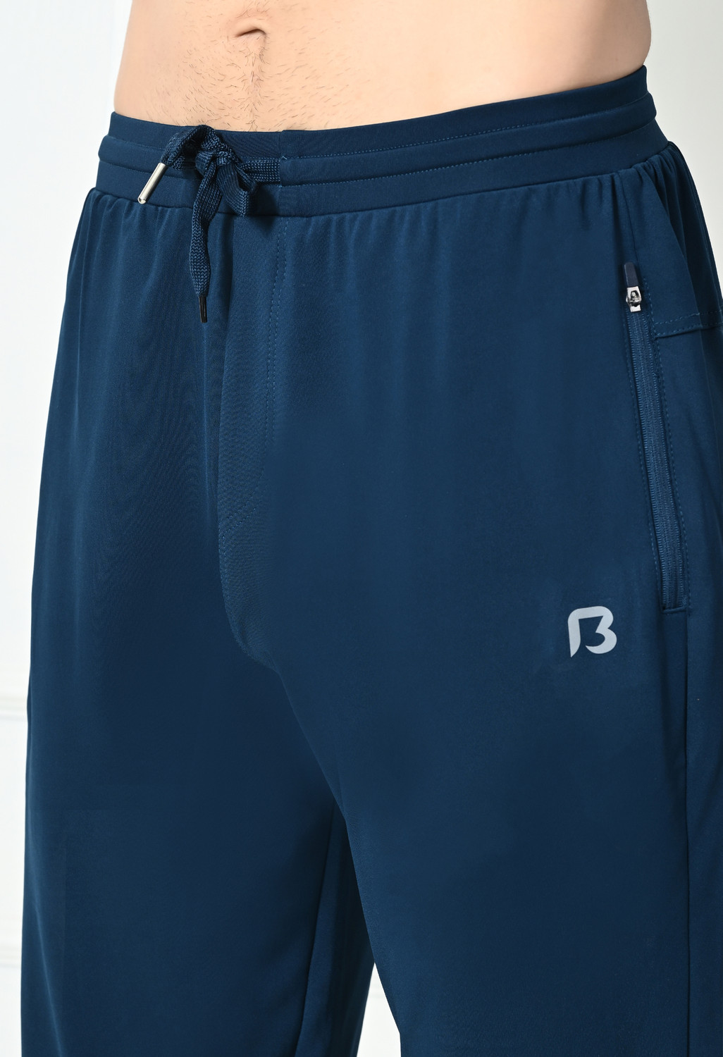 Image of BILDOS Solid Men Dark Green Track Pants